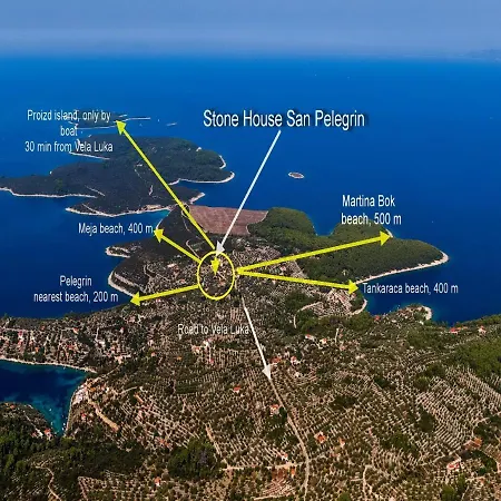 Stone House San Pelegrin Vela Luka